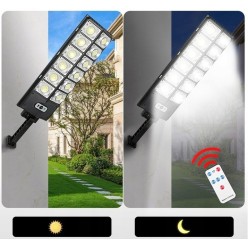 Lampa Solarna Osiedlowa Uliczna Latarnia 504 LED 1200W