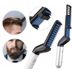 PROSTOWNICA GRZEBIEŃ DLA MĘŻCZYZN do włosów brody
