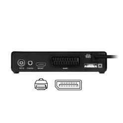 Tuner DVBT2 HEVC KM0550 Kruger&Matz dekoder cyfrowy