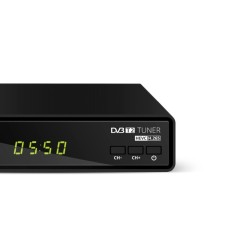 Tuner DVBT2 HEVC KM0550 Kruger&Matz dekoder cyfrowy