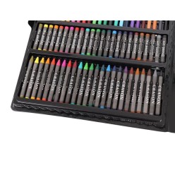 Zestaw do malowania w walizce 168 szt czarny
