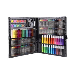 Zestaw do malowania w walizce 168 szt czarny