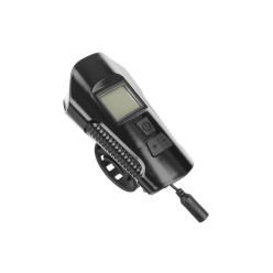 Lampka Rowerowa LED z Licznikiem Zestaw Przód i Tył