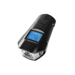 Lampka Rowerowa LED z Licznikiem Zestaw Przód i Tył