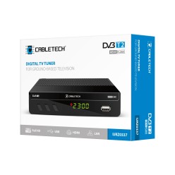 Tuner cyfrowy DVB-T2 H.265 HEVC Cabletech + INTERNET YouTube
