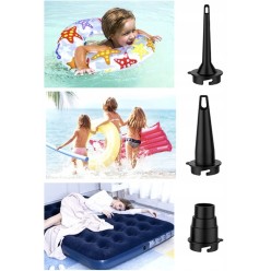 Bezprzewodowa Pompka Akumulatorowa Do Materacy Pontonu Basenu USB