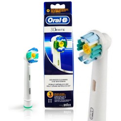 Szczoteczka Końcówka ORAL-B 3D White Oryginalna