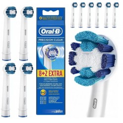 BOX Szczoteczki Końcówki ORAL-B PRECISION CLEAN paczka 10szt