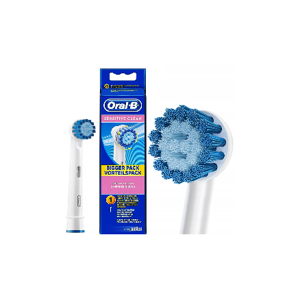 SZCZOTECZKA KOŃCÓWKA ORAL-B SENSITIVE CLEAN Oryginalna