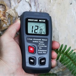 Miernik Wilgotności Drewna Wilgotnościomierz 9V LCD MT10