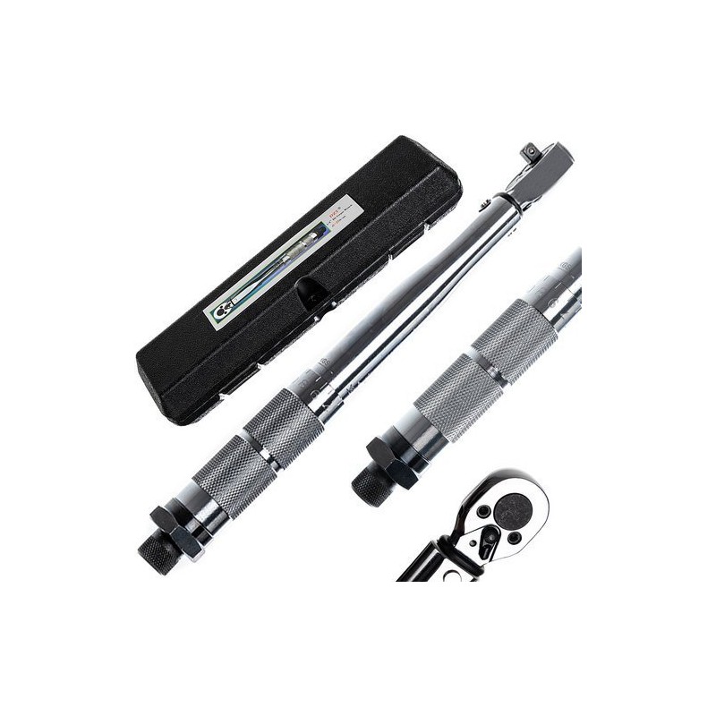 Klucz Dynamometryczny z Blokadą 5-25 Nm 1,4" klucz z grzechotką