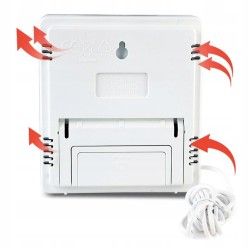 Domowa Stacja pogody Termometr Wewnętrzny i Zewnętrzny LCD