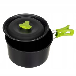 Naczynia Turystyczne Zestaw 18w1 Garnek Kemping XL