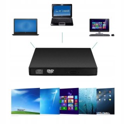 Nagrywarka CD zewnętrzna USB NAGRYWANIE CD-R DVD