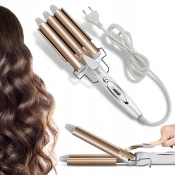 Lokówka Karbownica Falownica Do Włosów Złota 230V