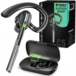 Słuchawka Bluetooth Powerbank Zestaw Słuchawkowy Business