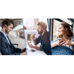 Słuchawka Bluetooth Powerbank Zestaw Słuchawkowy Business