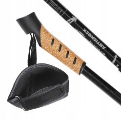 KIJKI DO CHODZENIA NORDIC WALKING KIJE KORKOWE 2x