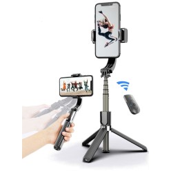 3w1 Gimbal 360° Stabilizator Obrazu Selfie Stick Statyw Tripod