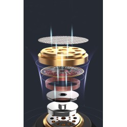 Słuchawki Bezprzewodowe z Powerbankiem Bluetooth Zestaw Głośno Mówiący