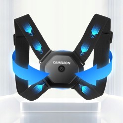 Elektroniczny Wibrujący Korektor Wad Postawy Ortopedyczny z Czujnikiem