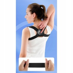 Elektroniczny Wibrujący Korektor Wad Postawy Ortopedyczny z Czujnikiem