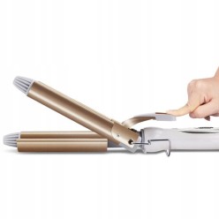 Falownica Lokówka Do Włosów Złota 230V Kemei