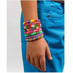 Gumki do Robienia Bransoletek Zestaw 4400 szt DIY Bransoletki