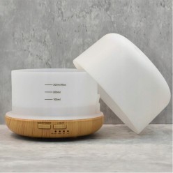 Nawilżacz Powietrza Dyfuzor Zapachowy Aromaterapia 7LED