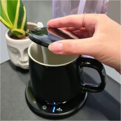 Kubek z Uniwersalnym Podgrzewaczem Zestaw Biurkowy