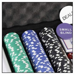 Zestaw Do Pokera w Walizce 300 żetonów Poker