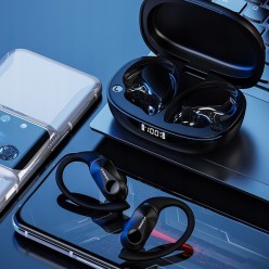 Bezprzewodowe Douszne Słuchawki Lenovo LP75 Powerbank