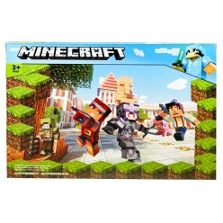 Zestaw Figurek Klocki Minecraft 72 szt z Akcesoriami