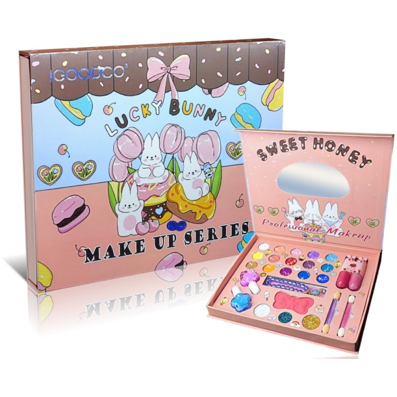 Dziecięcy Zestaw Do Makijażu Paleta Cieni Malowania Twarzy