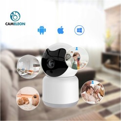 Elektroniczna Niania Kamera IP Na Aplikację TUYA 3MPx WiFi
