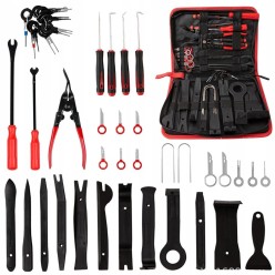 Profesjonalny Zestaw XL Do Demontażu Tapicerki, Radia, Spinek Samochodowych 43el.