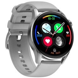 Zegarek Damski Smartwatch Srebrny DT3 MINI 2 Bransolety
