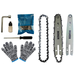 Piła Łańcuchowa Boxer BX3307 2 Akumulatory 24V 2x Łańcuch 6' Auto Smarowanie 2000W