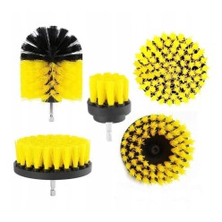 Zestaw 5szt Szczotek Czyszczących na Wiertarkę, Nylonowe Włosie