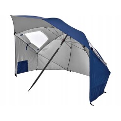 Duży Parasol Plażowy Wiatrochron Parawan 2metry Składany