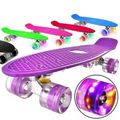 DESKOROLKA ŚWIECĄCE KÓŁKA FISZKA RÓŻNE KOLORY