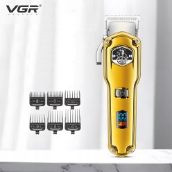 Profesjonalna Bezprzewodowa Maszynka Trymer do Strzyżenia Zwierząt Wysoka Jakość Wykonania 6 Nakładek 1mm-13mm
