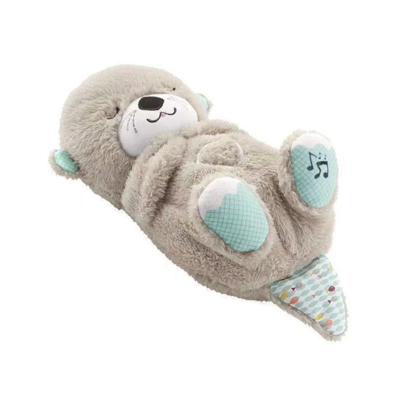 Szumiąca Wydra Maskotka Przytulanka Szumiś Dla Dzieci Ruchomy Brzuszek