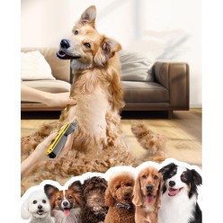 Profesjonalna Bezprzewodowa Maszynka Trymer do Strzyżenia Zwierząt Wysoka Jakość Wykonania 6 Nakładek 1mm-13mm