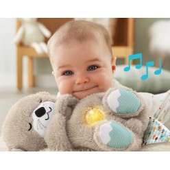 Szumiąca Wydra Maskotka Przytulanka Szumiś Dla Dzieci Ruchomy Brzuszek