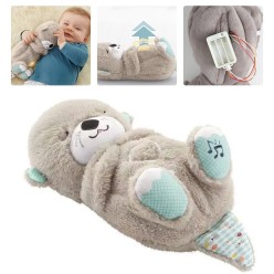 Szumiąca Wydra Maskotka Przytulanka Szumiś Dla Dzieci Ruchomy Brzuszek