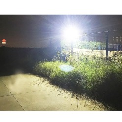 OSIEDLOWA LAMPA SOLARNA ULICZNA LATARNIA LED COB 130 100W