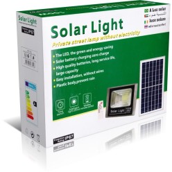 OSIEDLOWA LAMPA SOLARNA ULICZNA LATARNIA LED COB 130 100W